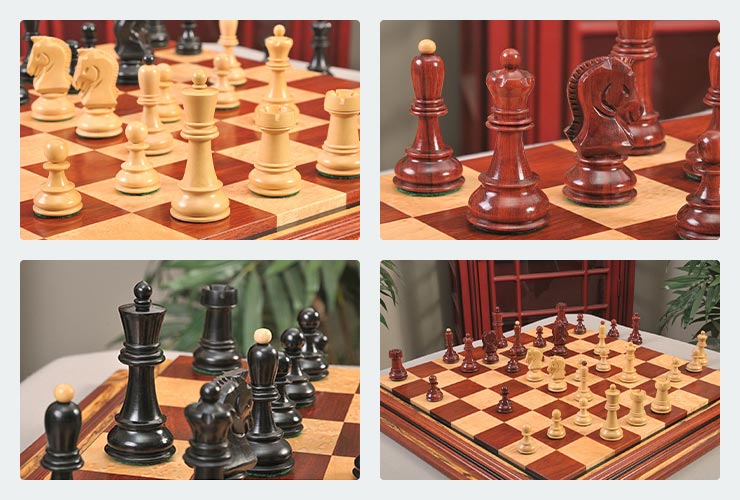 The Fischer Dubrovnik II Series Chess Pieces 